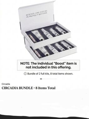 CIRCADIA BUNDLE : 8 Items Total